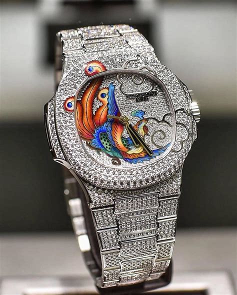 patek philippe nautilus factory diamond